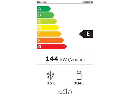 Siemens inbouwkoelkast KI22L2FE1 - iQ100