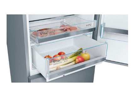 Bosch koelkast KGE49AICA - vrijstaand - RVS
