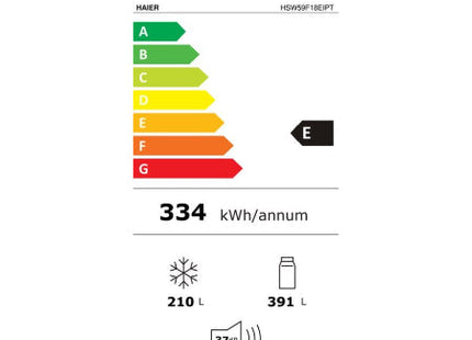 Haier Amerikaanse koelkast HSW59F18EIPT - Zwart