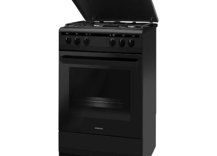 Inventum gasfornuis VFG5020GZWA - Zwart