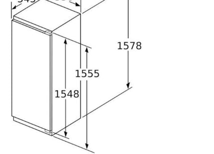 Bosch inbouwkoelkast - KIL72AFE0 - Serie 6