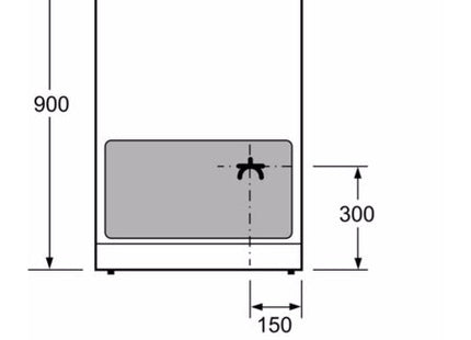 Bosch inductiefornuis HLR390020 - Vrijstaand - wit
