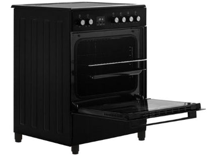 Everglades keramisch fornuis EVCK6135 - Mat Zwart - 60cm