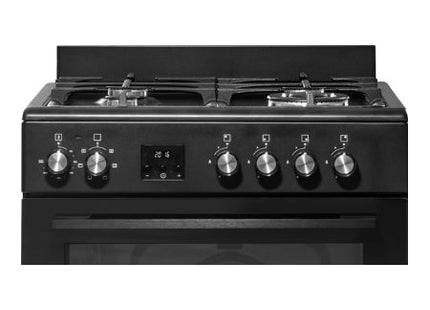 Everglades gasfornuis EVCK6020 - Mat Zwart - 60cm