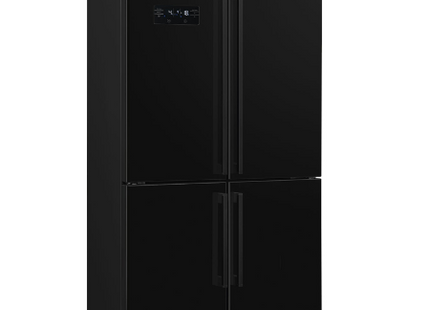 SMEG Amerikaanse koelkast FQ60NDE - No Frost Zwart