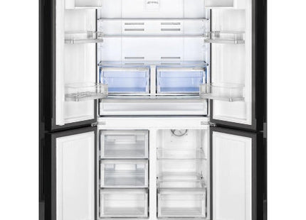 SMEG Amerikaanse koelkast FQ60NDE - No Frost Zwart