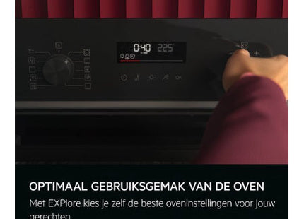AEG inbouwoven OS6P50WAK - 6000 SenseCook - Zwart