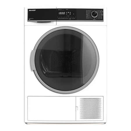 SHARP warmtepompdroger KD-HH8GW1-BE - Wit