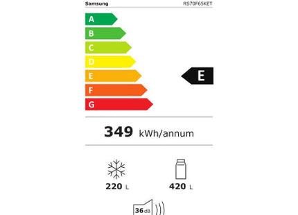 Samsung Amerikaanse koelkast RS70F65KET - Wifi