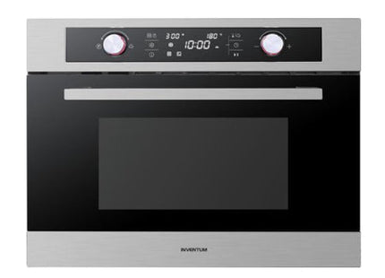 Inventum inbouw combi-oven IMC6044RK - RVS/Zwart