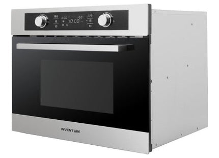 Inventum inbouw combi-oven IMC6044RK - RVS/Zwart