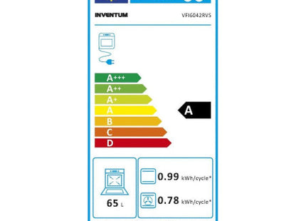 Inventum inductie fornuis VFI6042ZWA - Zwart