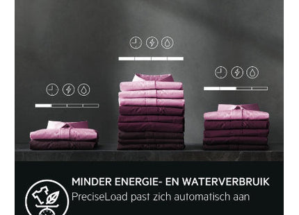 AEG was-droogcombinatie LWR73R842 EcoLine - NL/FR