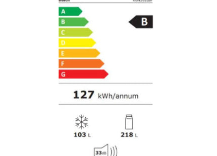 Bosch koelkast KGN362LBF - Serie 4 - RVS look